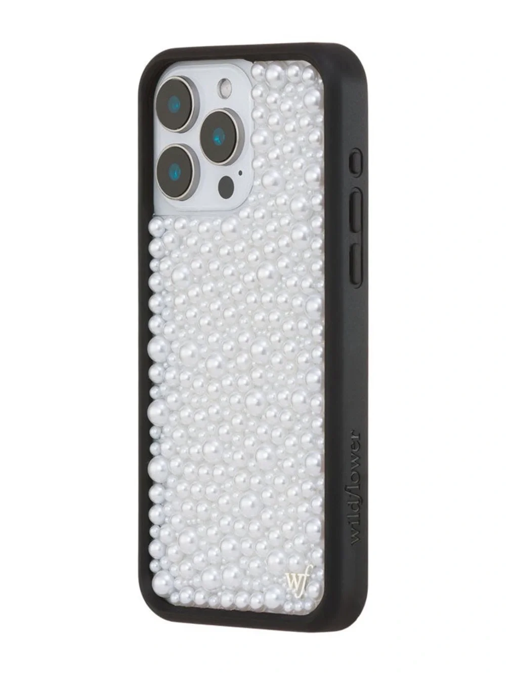 Wildflower iPhone Case X Pearl White